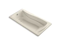 72" x 36" drop-in bath