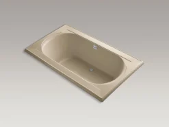 72" x 42" drop-in bath