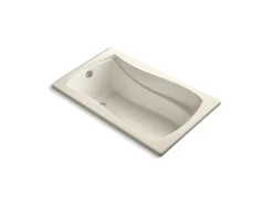 60" x 36" drop-in bath with
