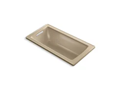 60" x 30" drop-in bath with Bask® heated surface