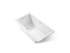 60" x 32" drop-in bath with Bask® heated surface