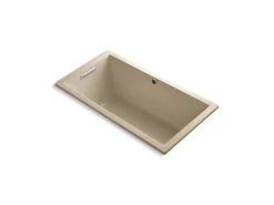 60" x 32" drop-in bath with Bask® heated surface