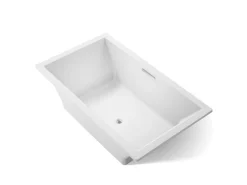 72" x 42" drop-in bath with Bask® heated surface
