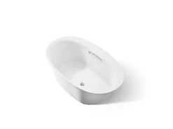 59-3/4" x 35-3/4" drop-in bath with Bask® heated surface