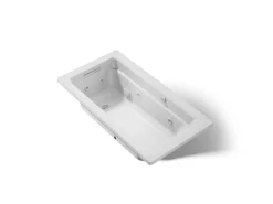 60" x 32" drop-in Heated BubbleMassage™ air bath and whirlpool