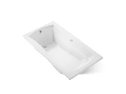 66" x 36" drop-in Heated BubbleMassage™ air bath with Bask® heated surface