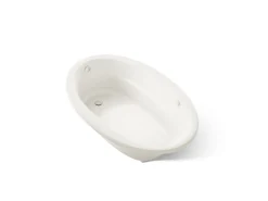66" x 42" drop-in Heated BubbleMassage™ air bath with Bask® heated surface