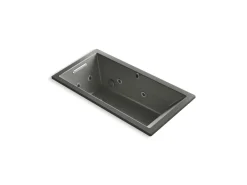 60" x 30" drop-in Heated BubbleMassage™ air bath with whirlpool