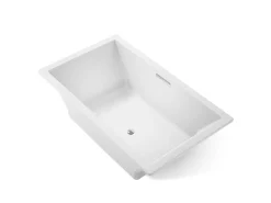 72" x 42" drop-in Heated BubbleMassage™ air bath