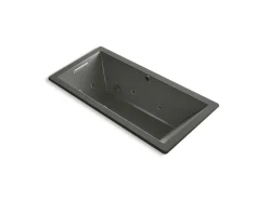 66" x 32" drop-in Heated BubbleMassage™ air bath with whirlpool