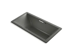 72" x 36" drop-in Heated BubbleMassage™ air bath with Bask® heated surface