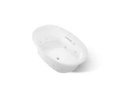 59-3/4" x 35-3/4" drop-in Heated BubbleMassage™ air bath with whirlpool