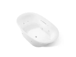 71-1/2" x 41-1/2" drop-in Heated BubbleMassage™ air bath with whirlpool