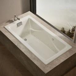 71-3/4" x 36" drop-in Heated BubbleMassage™ air bath