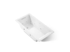 60" x 30" drop-in heated whirlpool bath