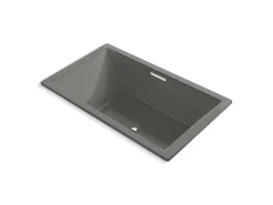 72" x 42" drop-in heated whirlpool bath
