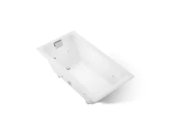 60" x 32" drop-in/undermount whirlpool bath