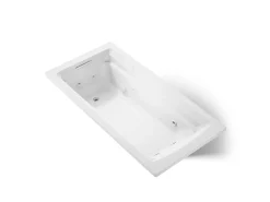72" x 36" drop-in whirlpool bath