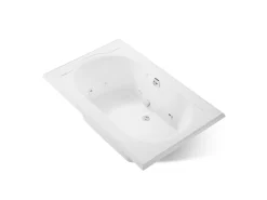66" x 42" drop-in whirlpool bath