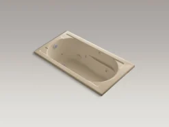 60" x 32" drop-in whirlpool bath heater