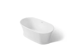 60" x 34" freestanding bath