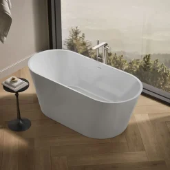 66" x 30" freestanding bath
