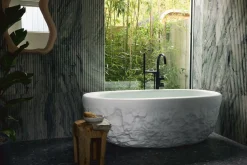 69-1/2" x 34-1/2" freestanding bath