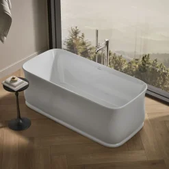 65-3/4" x 31" freestanding bath