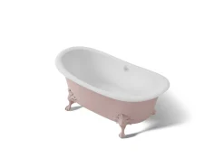 66-1/8" x 32-1/2" freestanding bath
