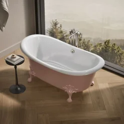 66-1/8" x 32-1/2" freestanding bath