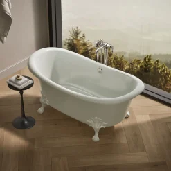 66-1/8" x 32-1/2" freestanding bath