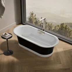 63" x 28-3/8" freestanding bath with base
