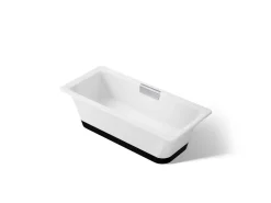 63" x 28-3/8" freestanding bath with base