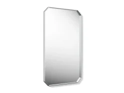 24" x 40" rectangular framed mirror