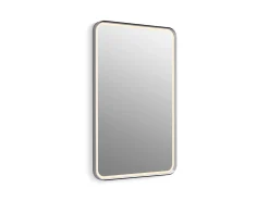22" x 34" rectangular lighted framed mirror